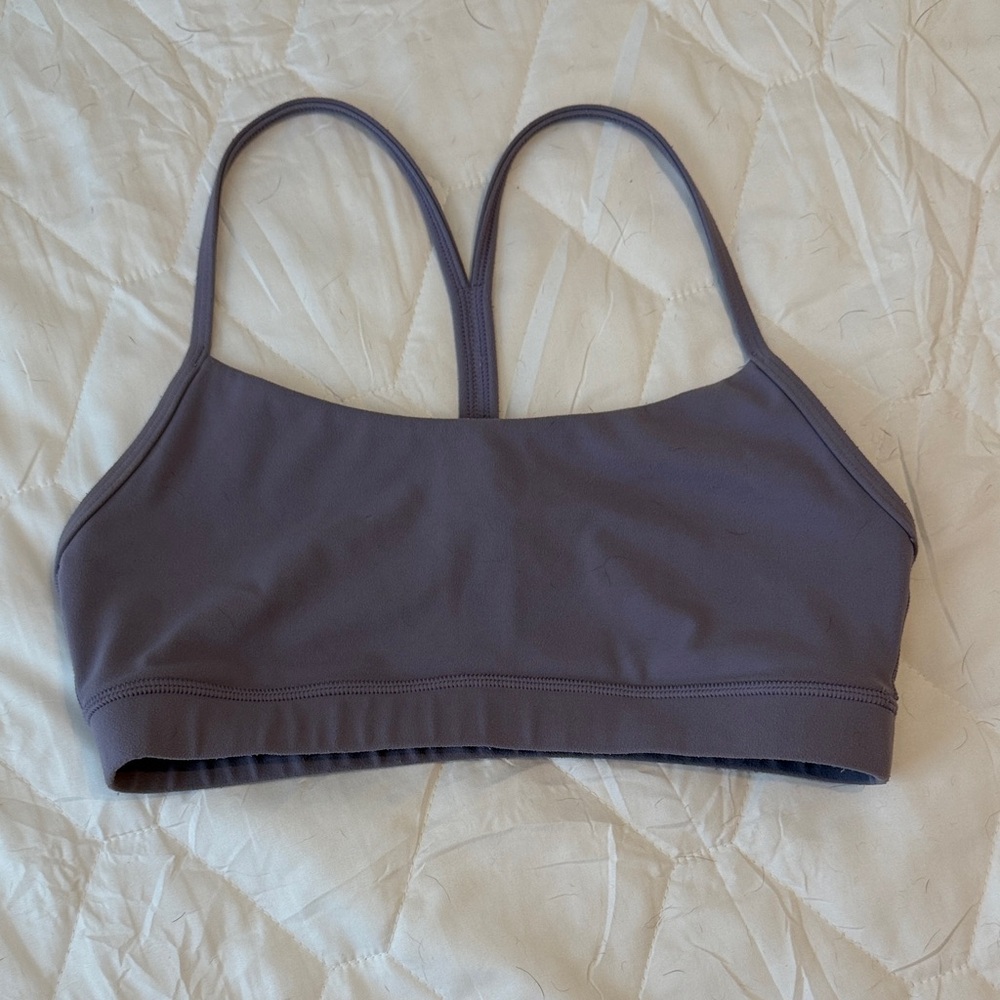 CRZ YOGA Purple Sports Bra